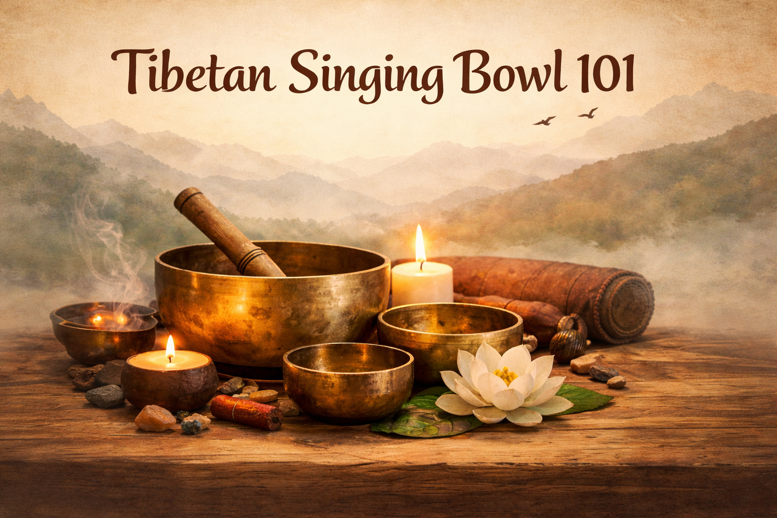 Tibetan Singing Bowl 101 Workshop<br />
