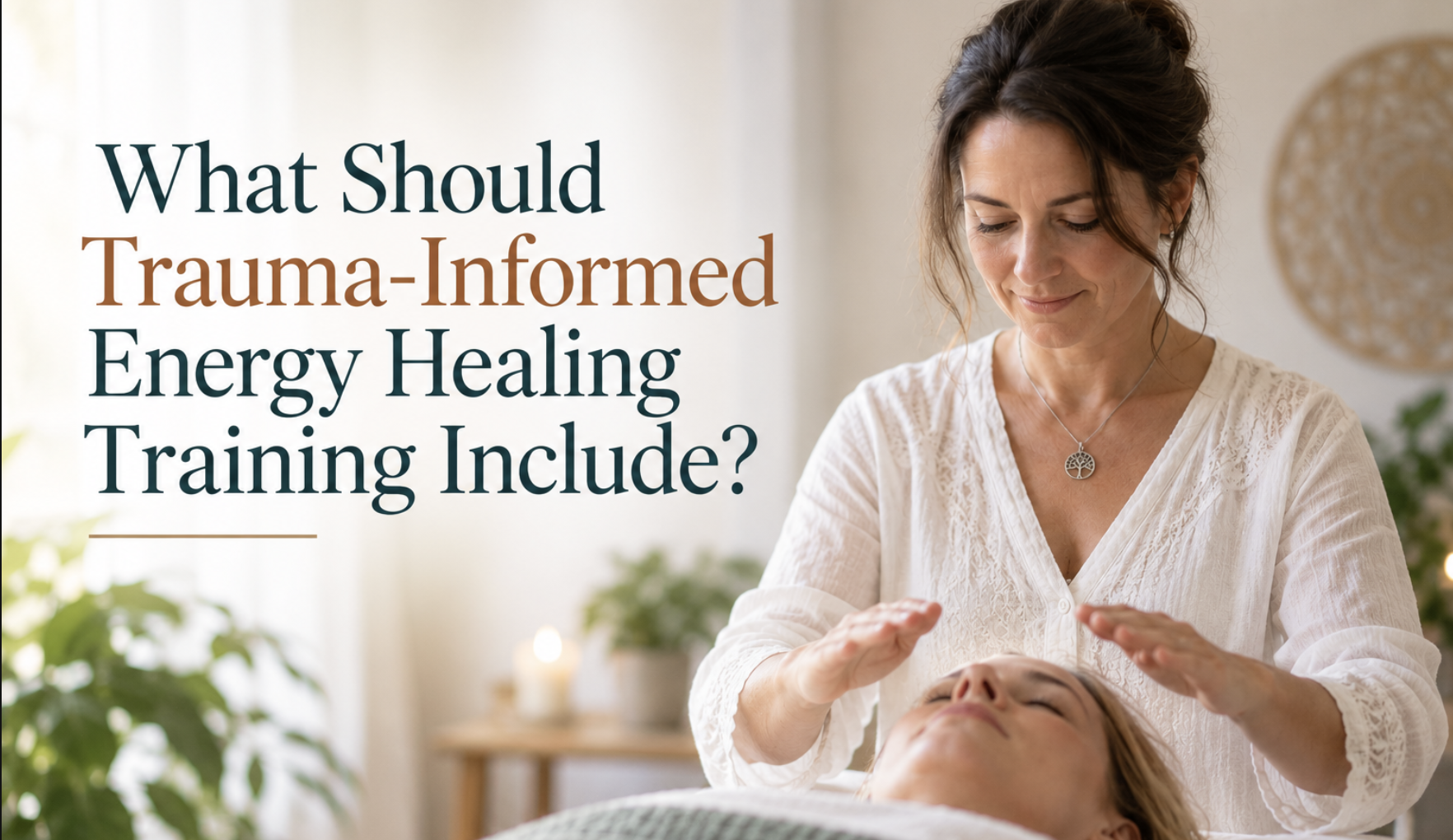 what shoud Trauma-Informed Training for Energy Healers include 