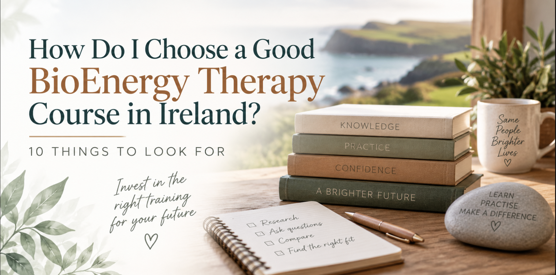 How Do I Choose a Good BioEnergy Therapy Course in Ireland? 10 Things to Look For